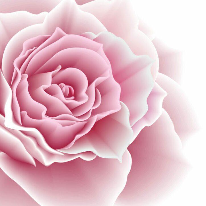 pink-rose-vector